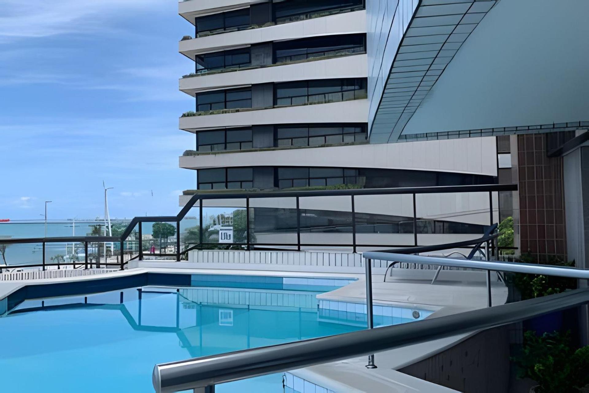 Hosts Br - Flat Frente Mar Na Beira Mar Apartment Fortaleza  Exterior foto